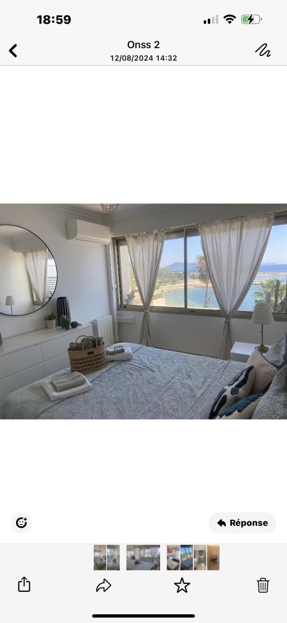 Appartement Panoramique Sur Mer Toulon Eksteriør bilde